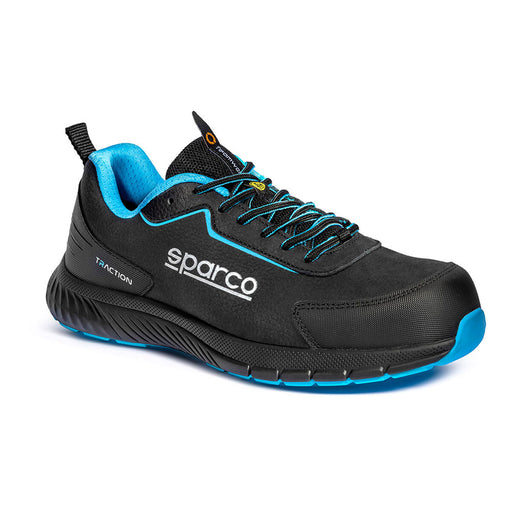 Încălțăminte de securitate Sparco traction nubuck takuma esd s3s sr fo hro sc Negru - WALTI WALTI