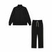 Trening Damă Champion Full Zip Suit Mujer Negru - WALTI WALTI