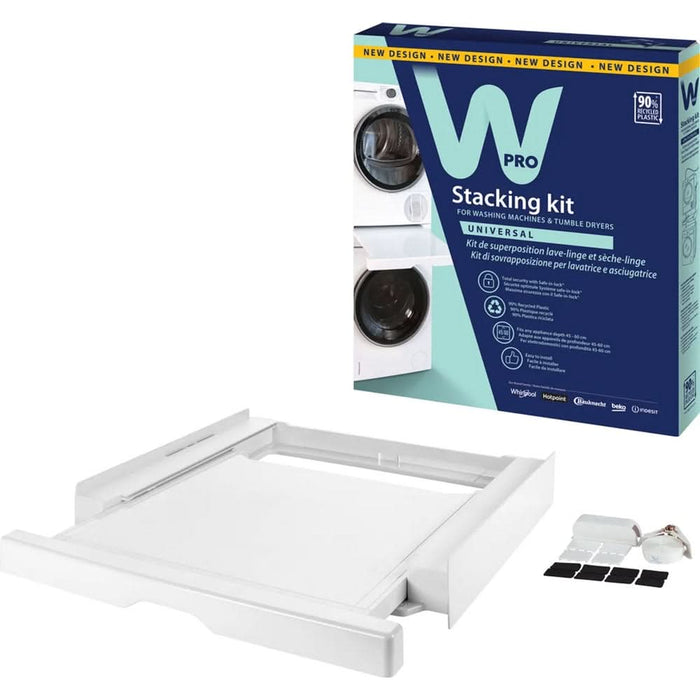 Kit suprapunere uscator si masina de spalat de rufe WPRO C00974793 WALTI