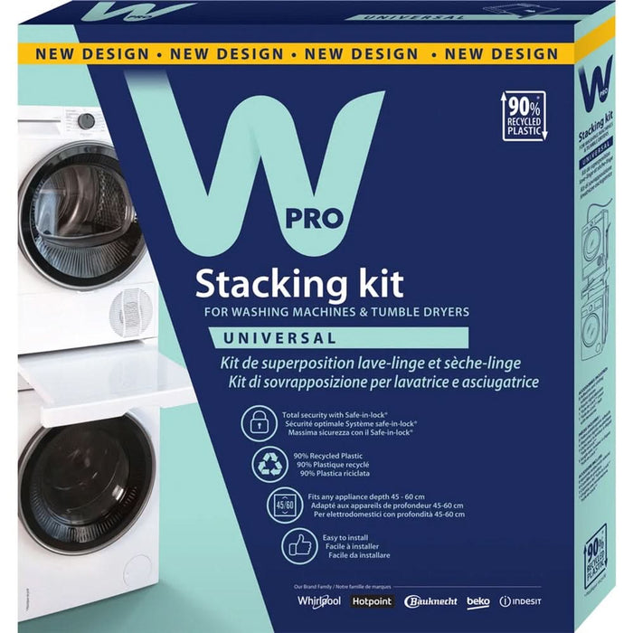 Kit suprapunere uscator si masina de spalat de rufe WPRO C00974793 WALTI