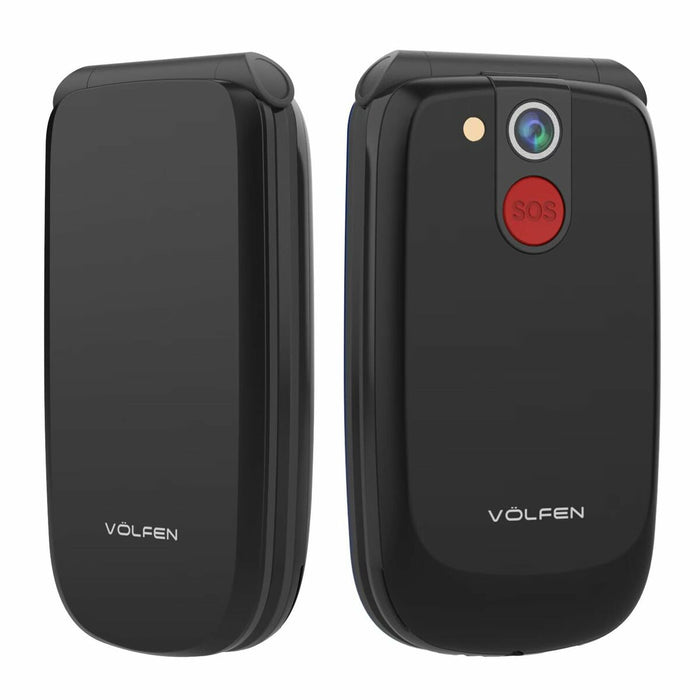 Telefon Mobil pentru Persoane Vârstnice Volfen ASTRO FLIP Negru 48 MB 2,8" 4G - WALTI WALTI