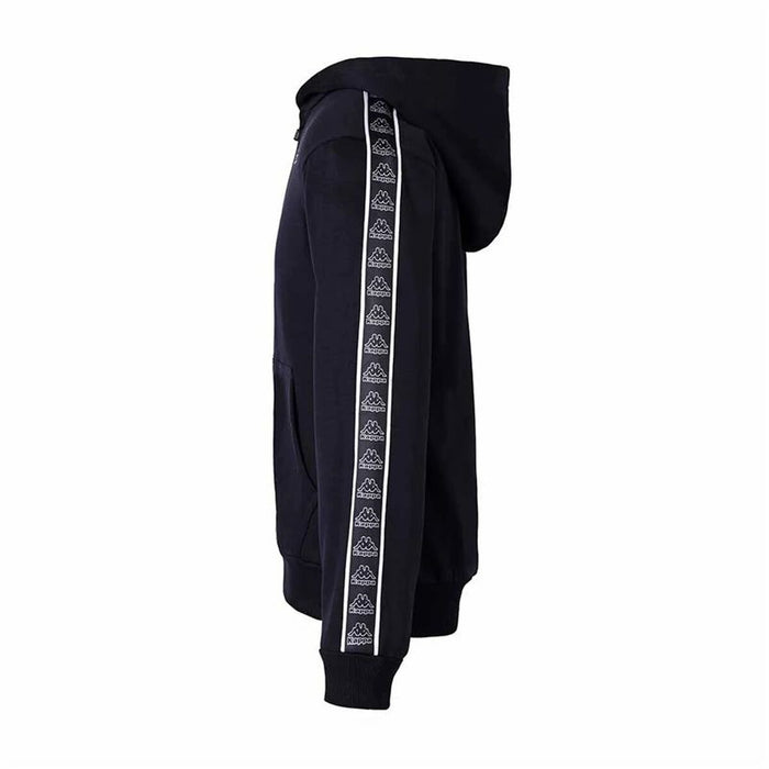 Hanorac cu Glugă Copii Kappa 8031F0036 Negru - WALTI WALTI