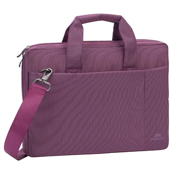 Geanta laptop RIVACASE 8221, 13.3", poliester, mov WALTI