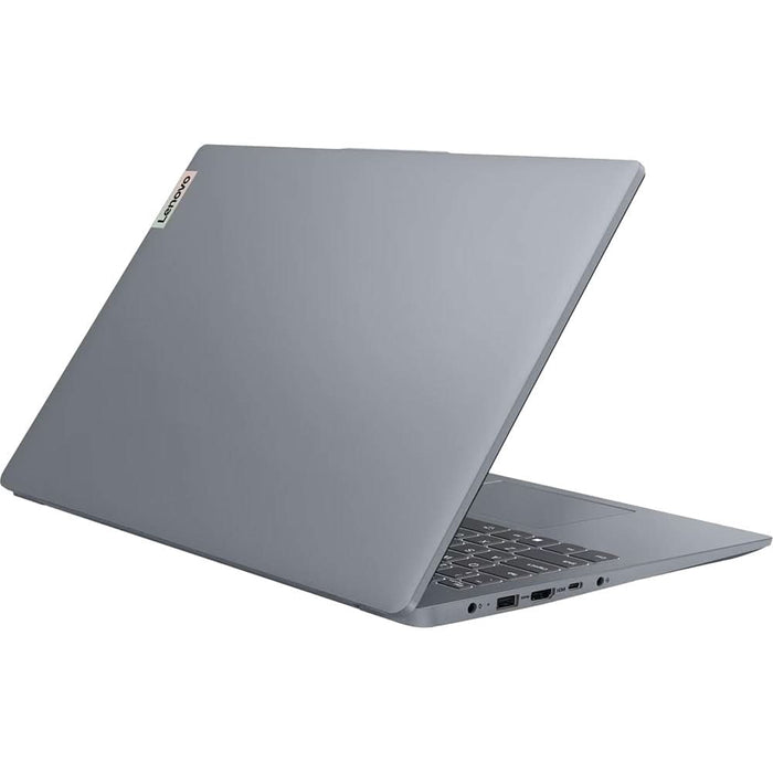 Laptop LENOVO IdeaPad Slim 3 15IAN8, Intel N100 pana la 3.4GHz, 15.6" Full HD, 4GB, UFS 3.1 128GB, Intel UHD Graphics, Windows 11 Home, Arctic Grey WALTI