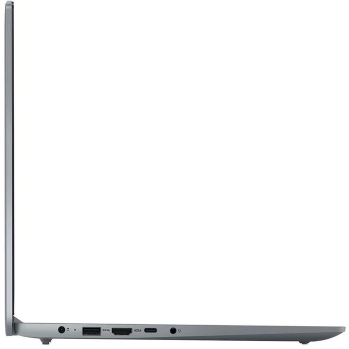 Laptop LENOVO IdeaPad Slim 3 15IAN8, Intel N100 pana la 3.4GHz, 15.6" Full HD, 4GB, UFS 3.1 128GB, Intel UHD Graphics, Windows 11 Home, Arctic Grey WALTI