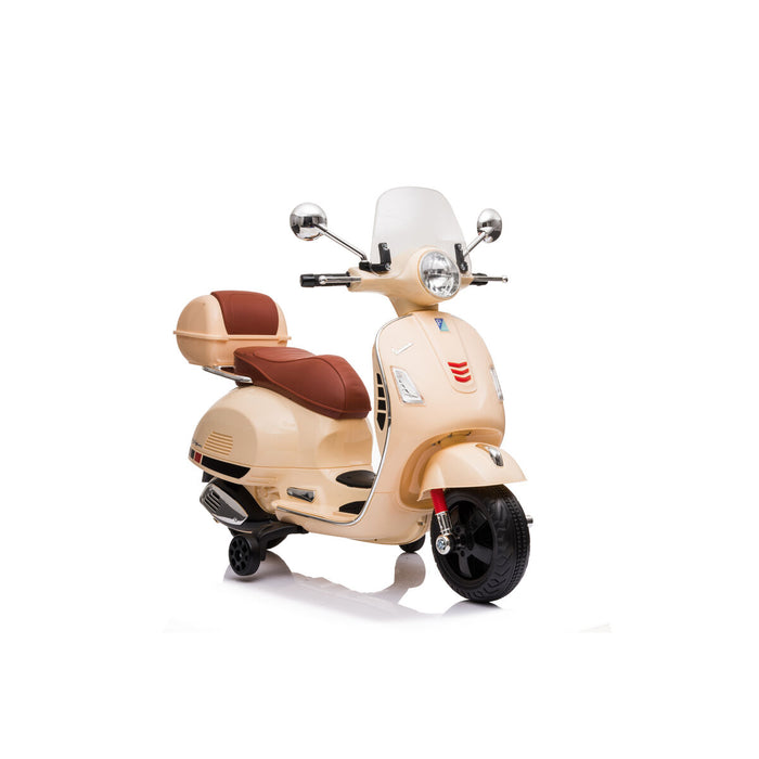 Scooter electric pentru copii RunRunToys Vespa Maro 12V - WALTI WALTI