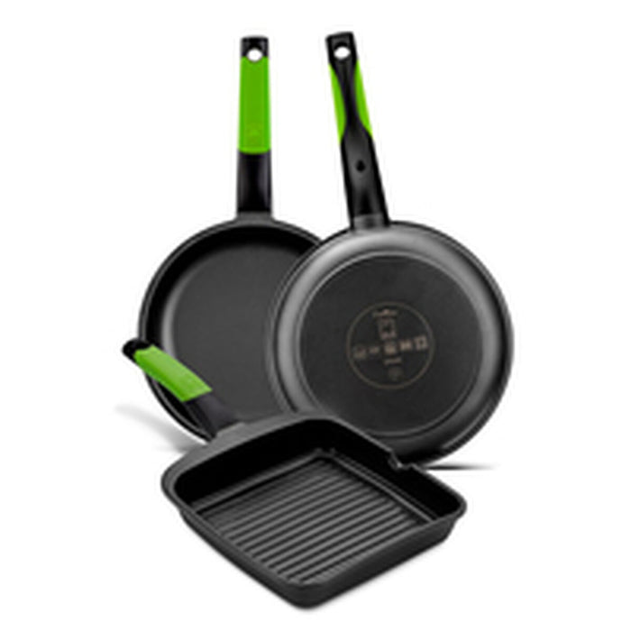 Plită de prăjit BRA A121459 Negru Metal Aluminiu Ø 28 cm - WALTI WALTI