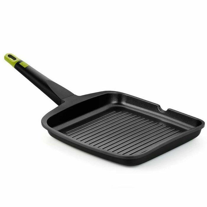 Tigaie Grill BRA FOODIE 28X28 Oțel inoxidabil Aluminiu Ø 28 cm - WALTI WALTI