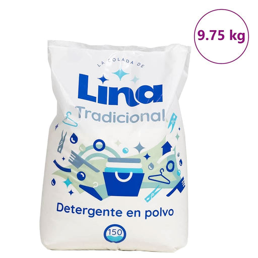 Detergent pudră de spălat, 150 de spălări, 9,75 kg, alb - WALTI WALTI