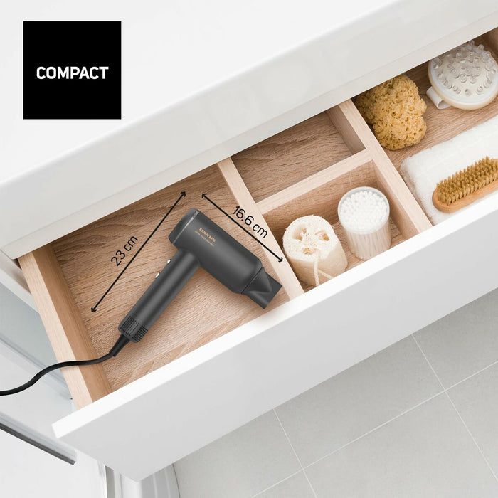 Uscător de Păr Taurus FORCE 2000 IONI Negru 1800 W - WALTI WALTI