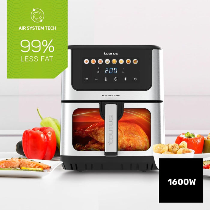 Friteuză cu Aer Taurus 973999000 Negru - WALTI WALTI