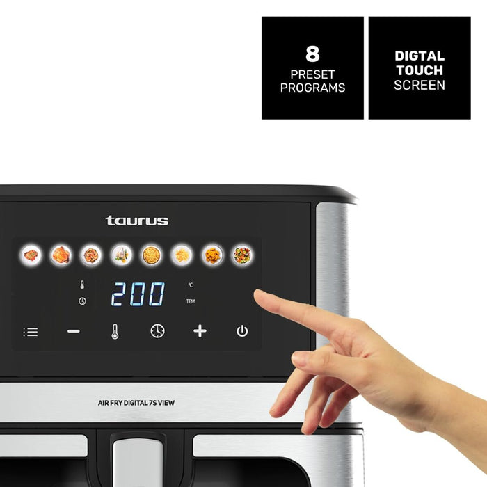 Friteuză cu Aer Taurus 973999000 Negru - WALTI WALTI