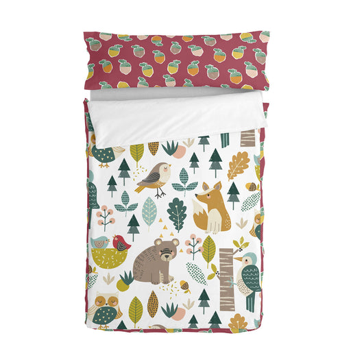 Pilotă cu umplutură HappyFriday Moshi Moshi Harvestwood Multicolor 42 x 20 x 50 cm - WALTI WALTI