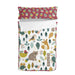 Pilotă cu umplutură HappyFriday Moshi Moshi Harvestwood Multicolor 42 x 20 x 50 cm - WALTI WALTI