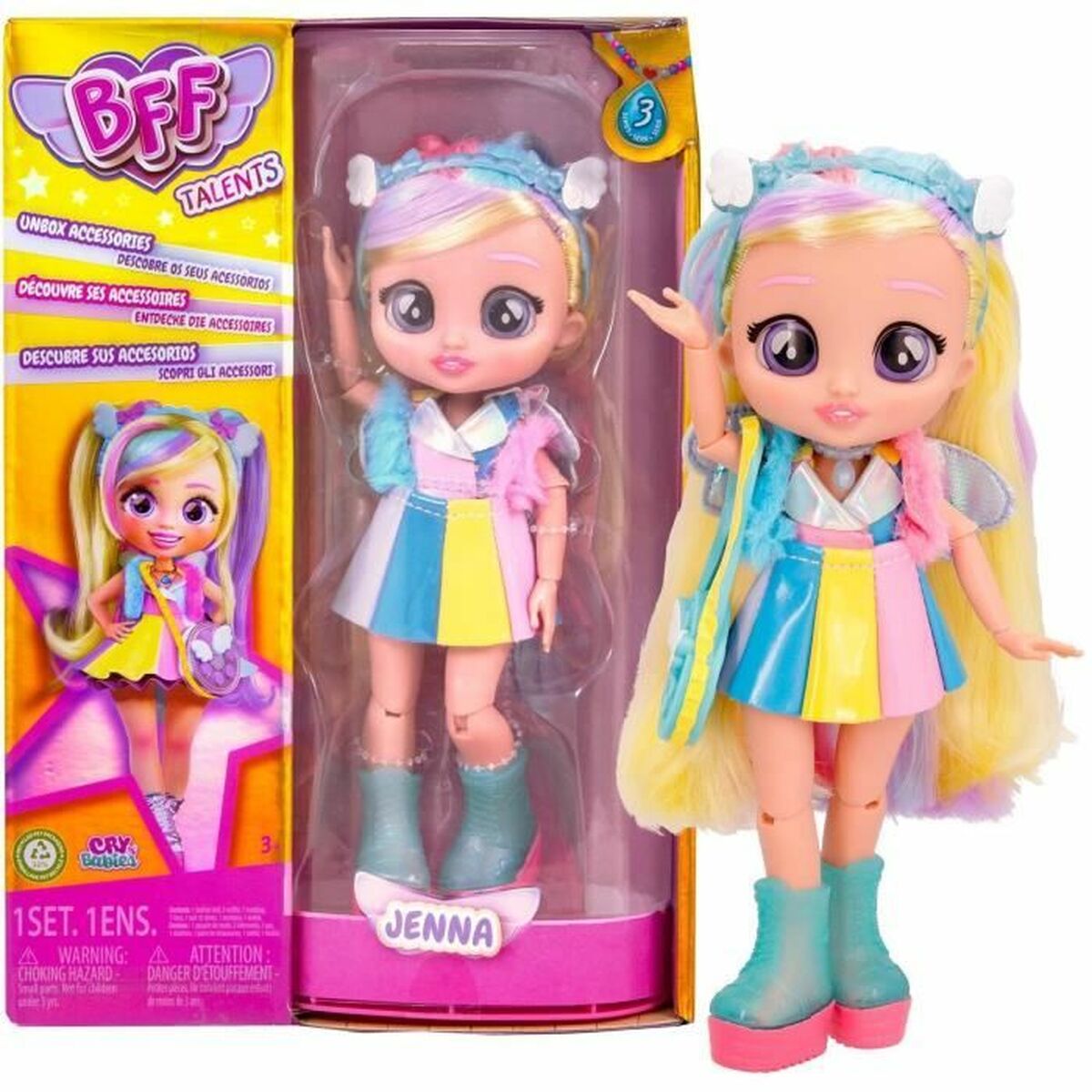 Păpușă bebeluș IMC Toys Jenna - WALTI