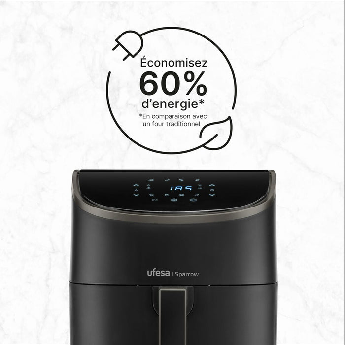 Friteuză cu Aer UFESA SPARROW Negru 6 L - WALTI WALTI