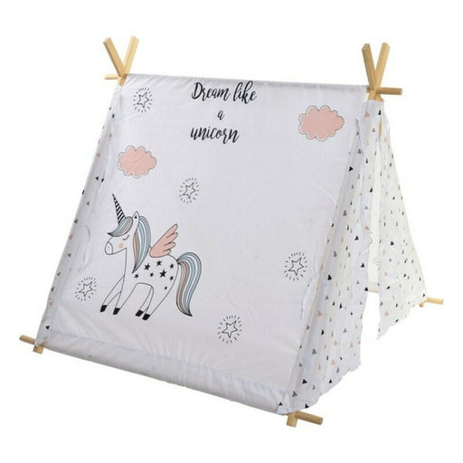 Cort DKD Home Decor Bumbac Lemn Unicorn (110 x 110 x 106 cm) - WALTI WALTI