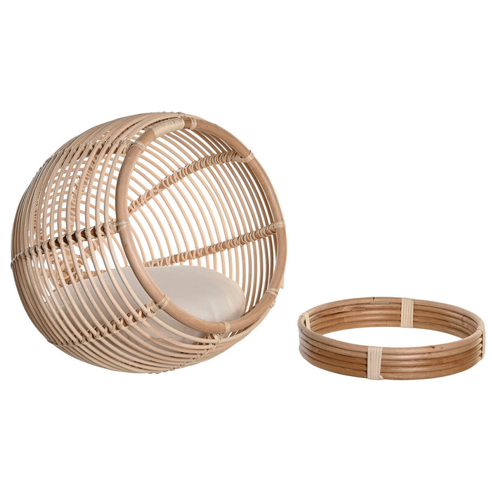 Pat pentru animale de companie DKD Home Decor 55 x 50 x 55 cm Natural Ratan - WALTI WALTI