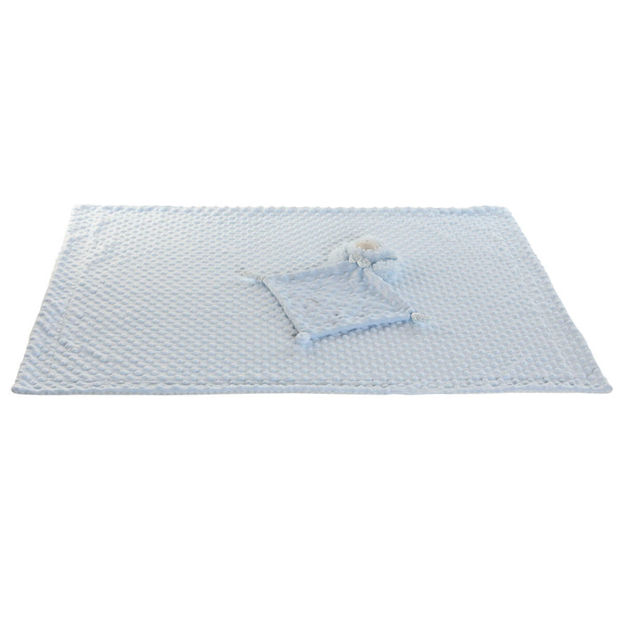 Set Cadou pentru bebeluși Home ESPRIT Albastru Bej Roz Poliester (3 Unități) - WALTI WALTI