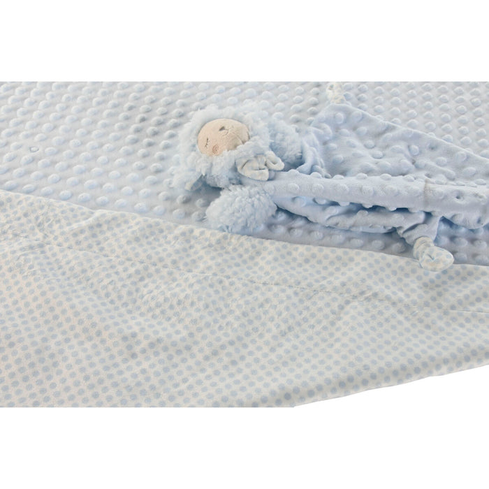 Set Cadou pentru bebeluși Home ESPRIT Albastru Bej Roz Poliester (3 Unități) - WALTI WALTI