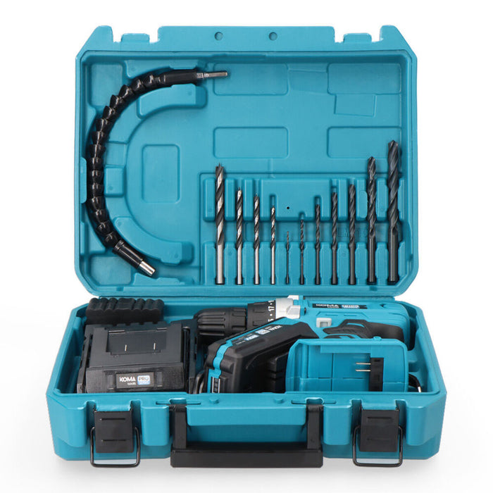 Set burghiu și accesorii Koma Tools Pro Series Șurubelniță 40 Piese - WALTI WALTI