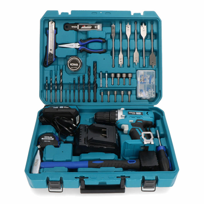 Set burghiu și accesorii Koma Tools Pro Series Șurubelniță 70 piezas - WALTI WALTI