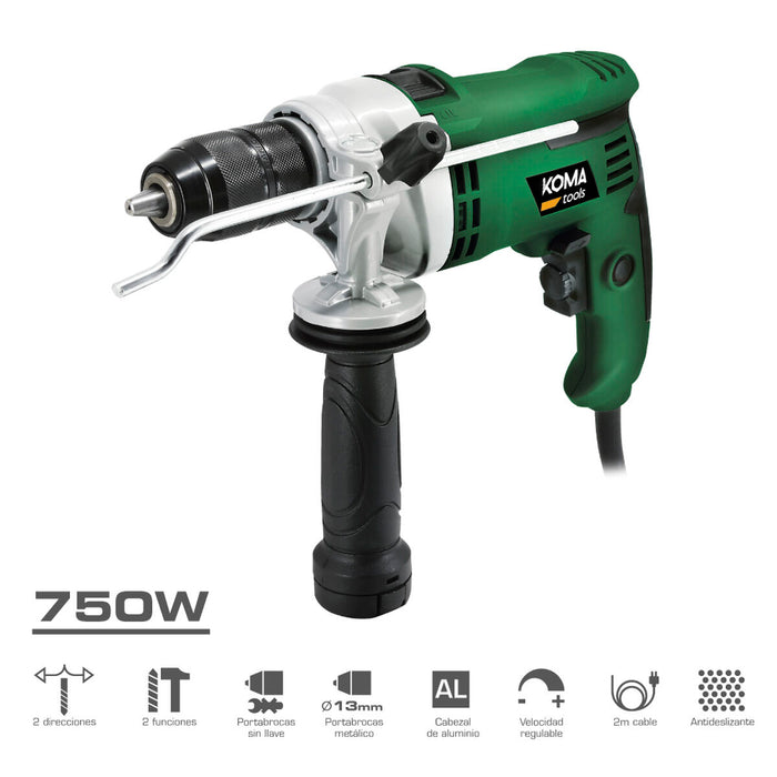 Burghiu Koma Tools 750 W 220-240 V - WALTI WALTI