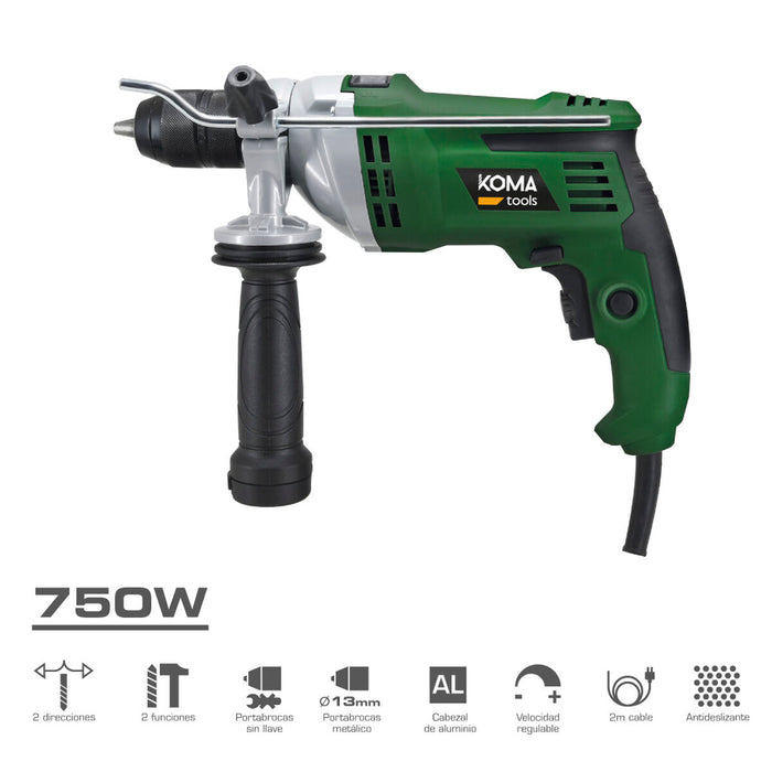 Burghiu Koma Tools 750 W 220-240 V - WALTI WALTI
