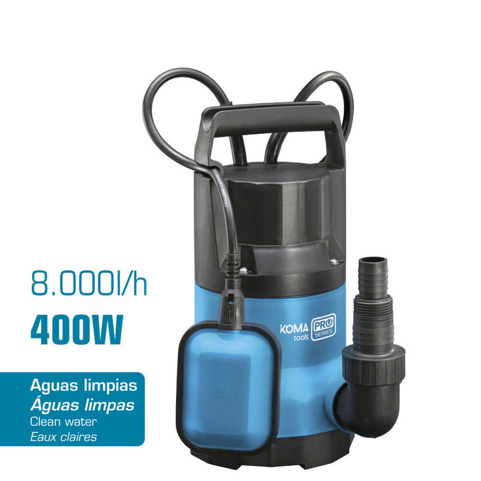 Pompă de apă Koma Tools RXZER23 400 W - WALTI WALTI