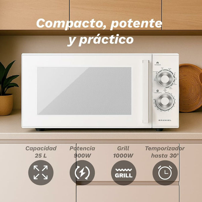 Friteuză cu Aer Grunkel Alb 800 W 25 L - WALTI WALTI