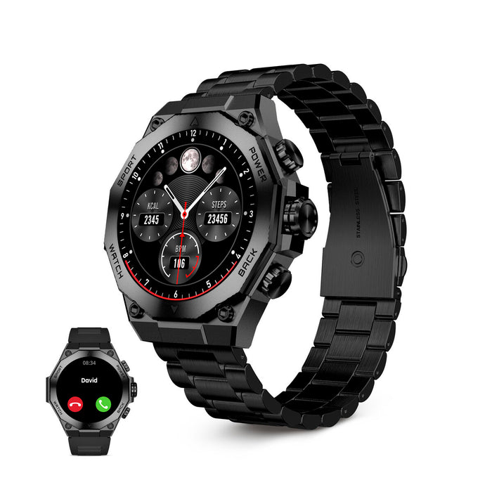 Smartwatch KSIX Titanium Negru 1,43" - WALTI WALTI