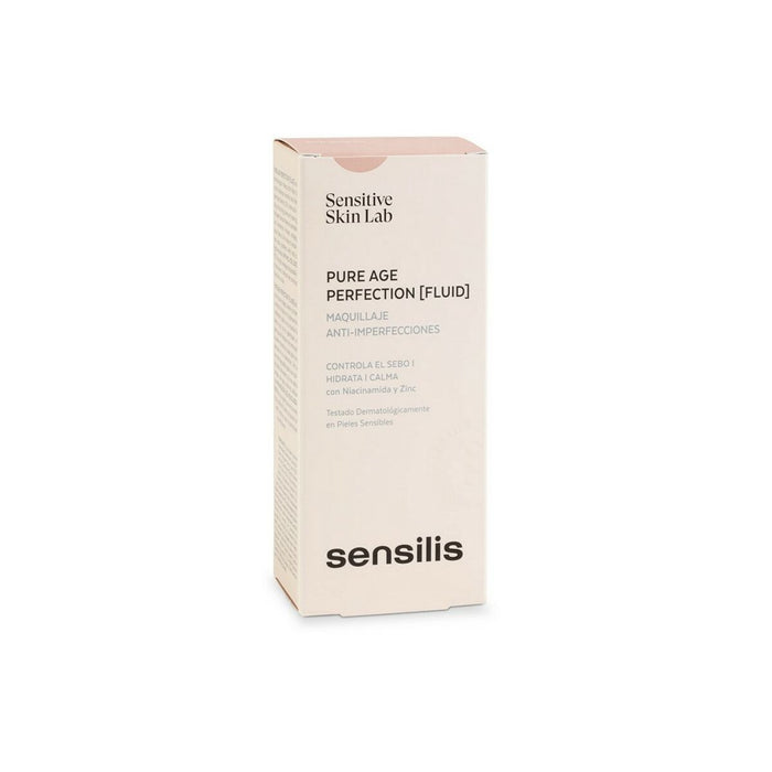 Bază de machiaj cremoasă Sensilis Pure Age Perfection Nº 03-Beige Rose 30 ml Anti-imperfecțiuni - WALTI WALTI