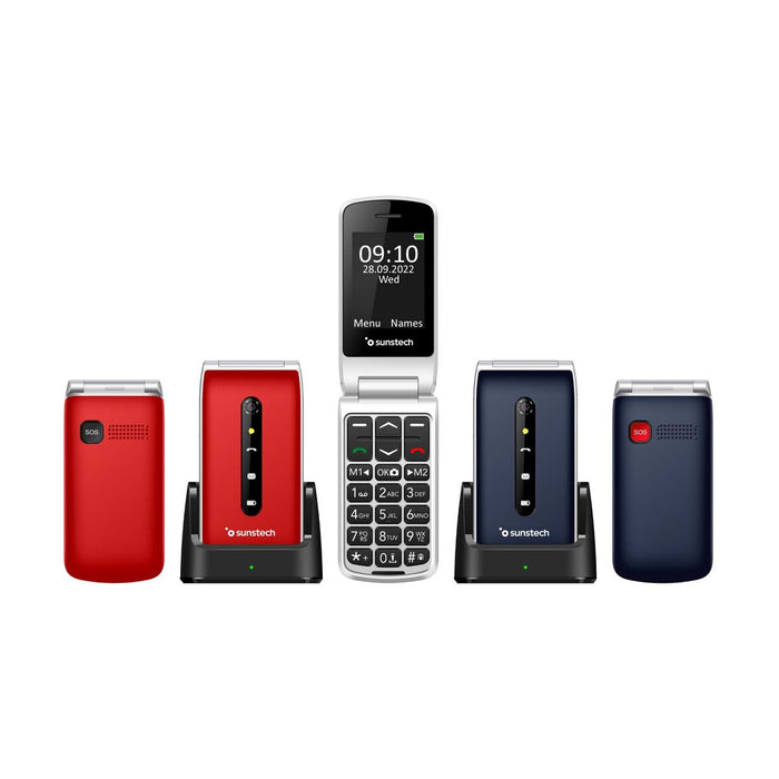 Telefon Mobil Sunstech CELT18BL Albastru 2.4" - WALTI WALTI