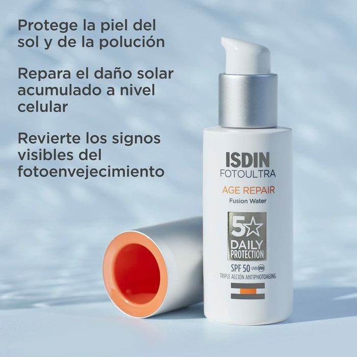 Protector Solar de Față Isdin Fusion Water Magic Glow Spf 50 50 ml - WALTI WALTI