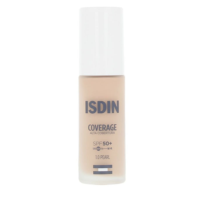 Fond de Ten Fluid Isdin COVERAGE Nº 1.0 Pearl Spf 50 30 g - WALTI WALTI