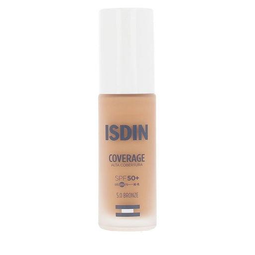 Fond de Ten Fluid Isdin COVERAGE Nº 5.0 Bronze Spf 50 30 g - WALTI WALTI