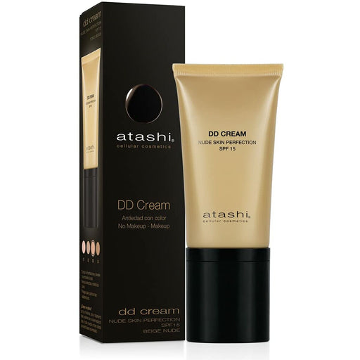 Protector Solar Colorat Atashi Celullar Cosmetic Dd Bej Spf 15 50 ml DD Cremă - WALTI WALTI