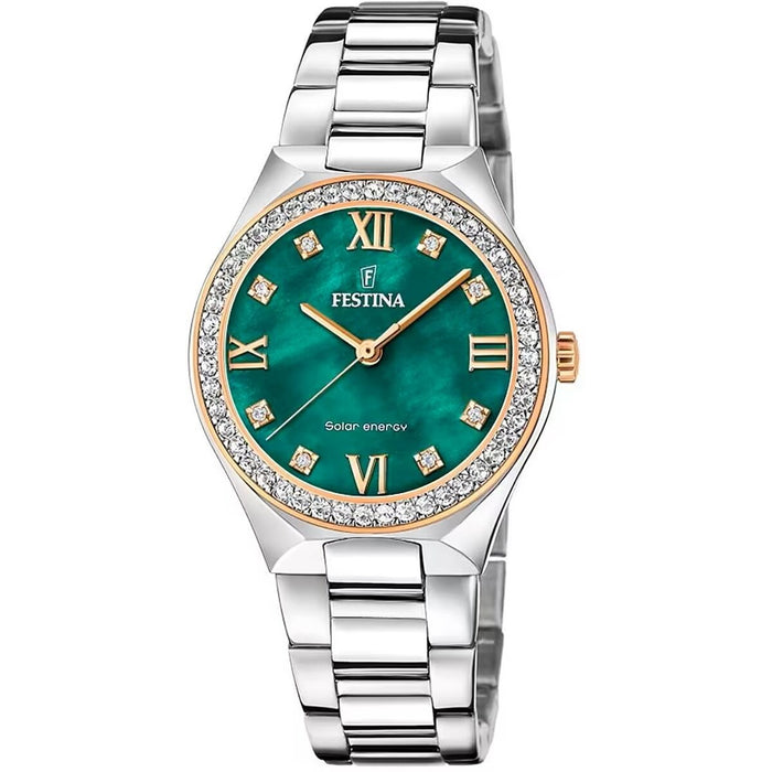 Ceas Bărbați Festina F20658/3 Verde Argintiu - WALTI WALTI
