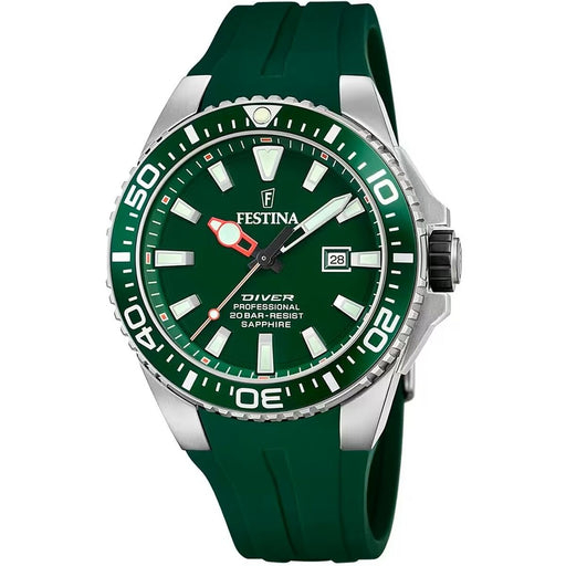 Ceas Bărbați Festina F20664/2 Verde - WALTI WALTI