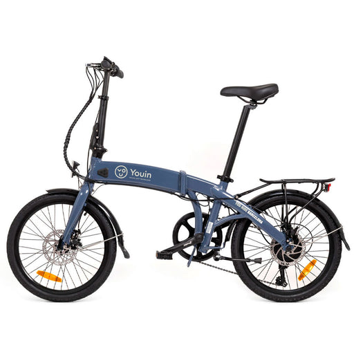 Bicicletă Electrică Youin You-Ride Barcelona 9600 mAh Gri Albastru 20" 250 W 25 km/h - WALTI WALTI