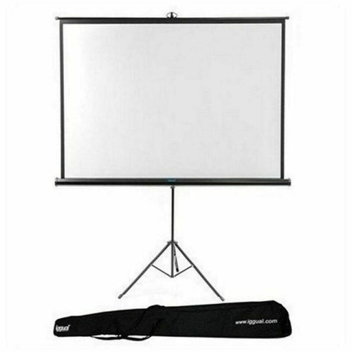 Ecran de Perete cu Trepied + Sac iggual PSITS180 180 x 180 cm - WALTI WALTI