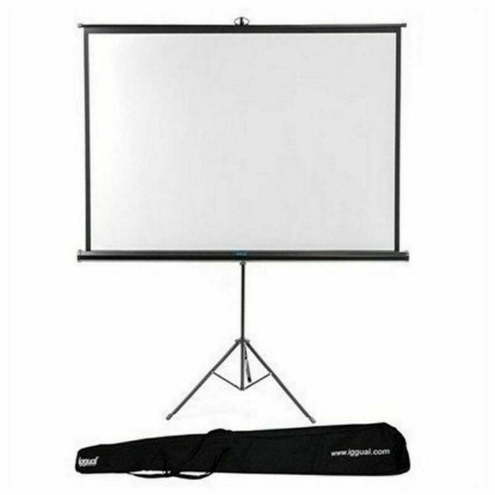 Ecran de Perete cu Trepied + Sac iggual PSITS180 180 x 180 cm - WALTI WALTI