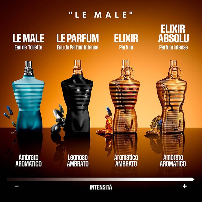 Parfum Bărbați Jean Paul Gaultier LE MALE ELIXIR ABSOLU PARFUM INTENSE EDP 200 ml - WALTI WALTI