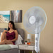 Ventilator cu Picior InnovaGoods Freshinn Alb 45 W - WALTI WALTI