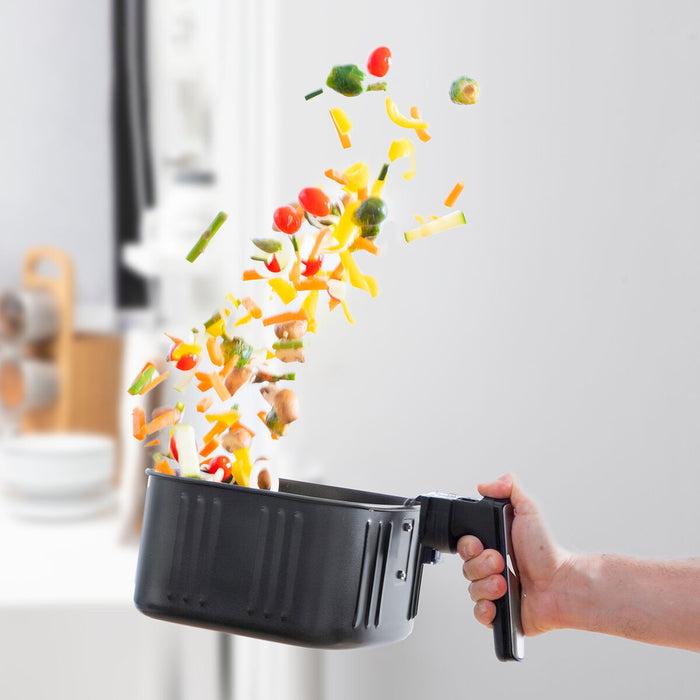 Friteuză cu Aer InnovaGoods Fryinn Pro 5500 Negru 1700 W 5,5 L Oțel inoxidabil - WALTI WALTI