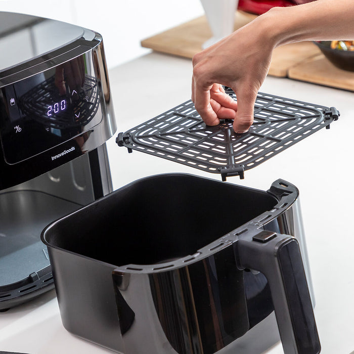 Friteuză cu Aer cu cântar InnovaGoods Fryinn Balance 5000 Negru 1500 W 5 L Oțel inoxidabil - WALTI WALTI