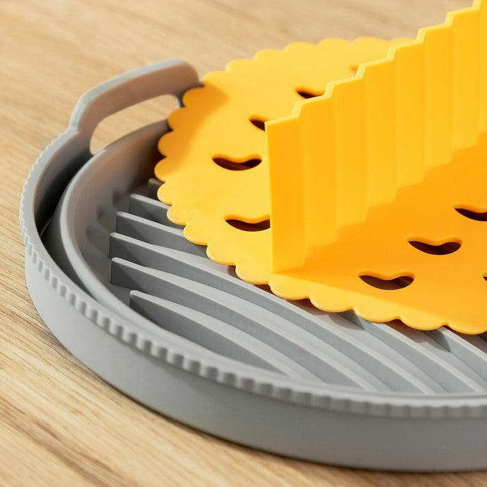 Coș de Silicon Pliabil pentru Friteuză cu Aer Fliynner InnovaGoods - WALTI WALTI