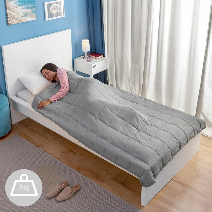 Pătură cu greutăți pentru o singură persoană Sweikett InnovaGoods 120 x 180 cm - WALTI WALTI