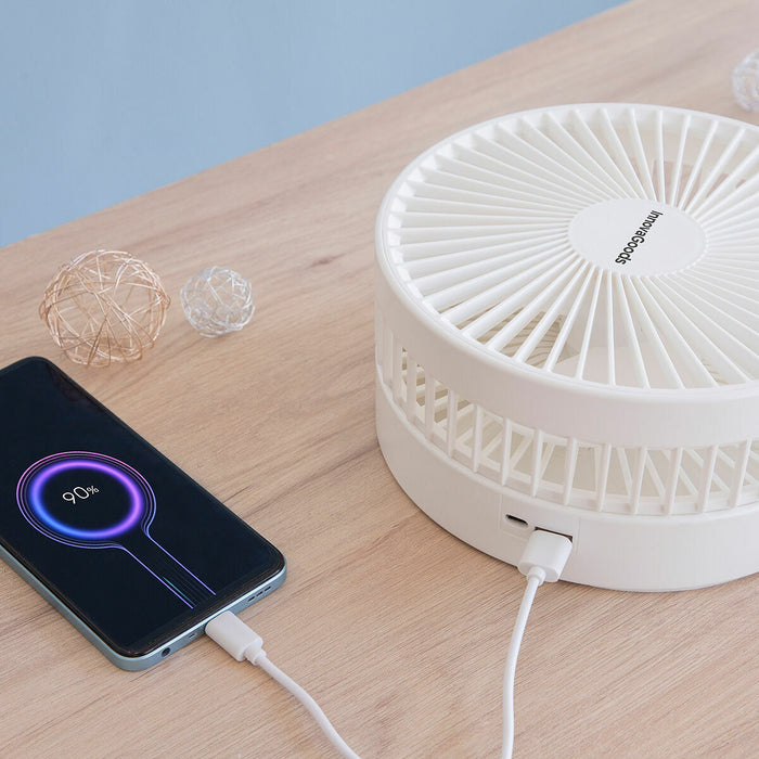 Ventilator Reîncărcabil Pliabil 3 en 1 Fandle InnovaGoods Ø7,7'' 7200 mAh - WALTI WALTI