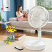 Ventilator Reîncărcabil Pliabil 3 en 1 Fandle InnovaGoods Ø7,7'' 7200 mAh - WALTI WALTI